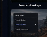 Multiple audio tracks including DTS 5.1